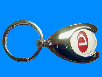 caddy coin key chain, trolley coin keychains, coin holers