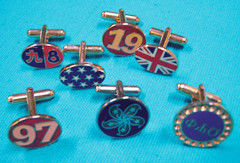 cufflinks, necktie clips, pins, cuff sets,