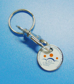 caddy coin key chain, trolley coin keychains, coin holers