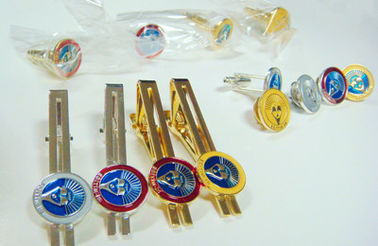 cufflinks, necktie clips, pins, cuff sets,