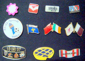 Metal pin, lapel pin, football pin, emblem, enamel badge, printing badge, plating bagde