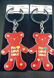 bear key chain, keychains, keyrings, keyfolders, keyfinders, key-chains,bear keyring